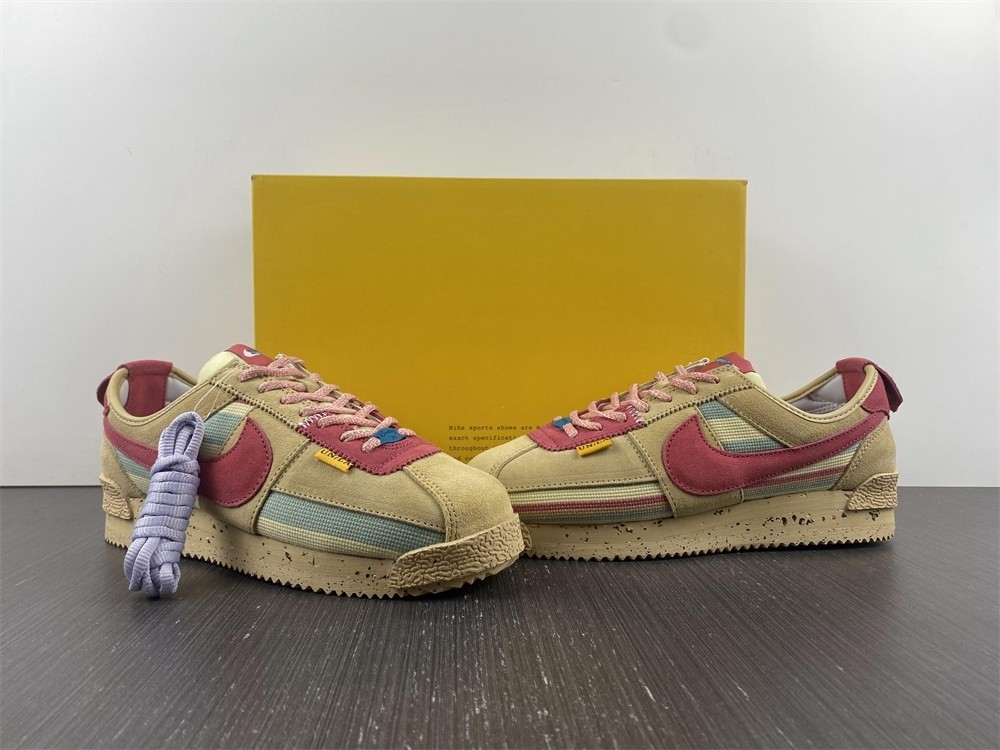Union x Nike Cortez Tan Pink DR1413-200