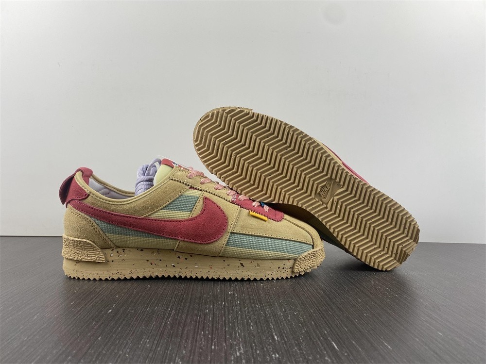Union x Nike Cortez Tan Pink DR1413-200