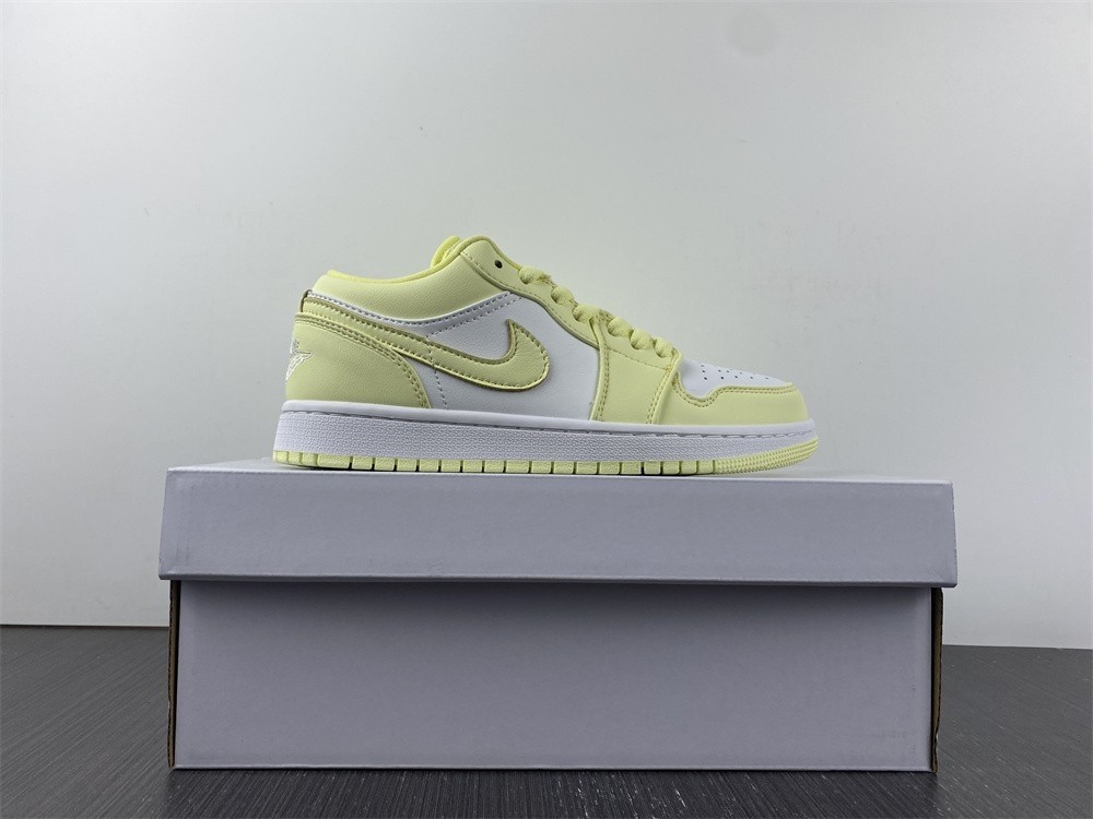 Air Jordan 1 Low "White/Lemonade" DC0774-007