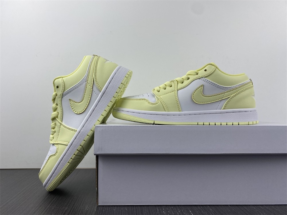 Air Jordan 1 Low "White/Lemonade" DC0774-007