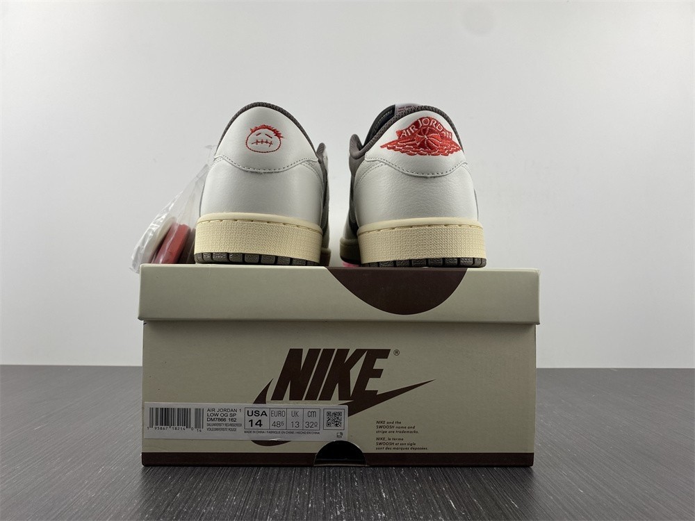 TRAVIS SCOTT X AIR JORDAN 1 LOW OG “REVERSE MOCHA” DM7866-162