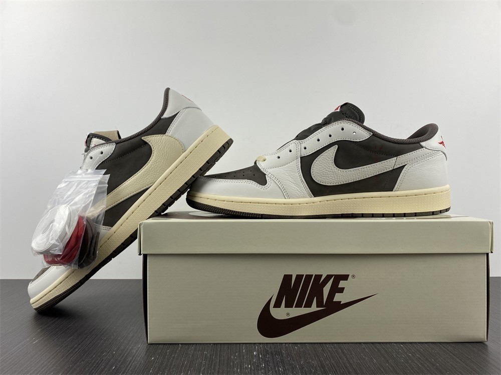 TRAVIS SCOTT X AIR JORDAN 1 LOW OG “REVERSE MOCHA” DM7866-162