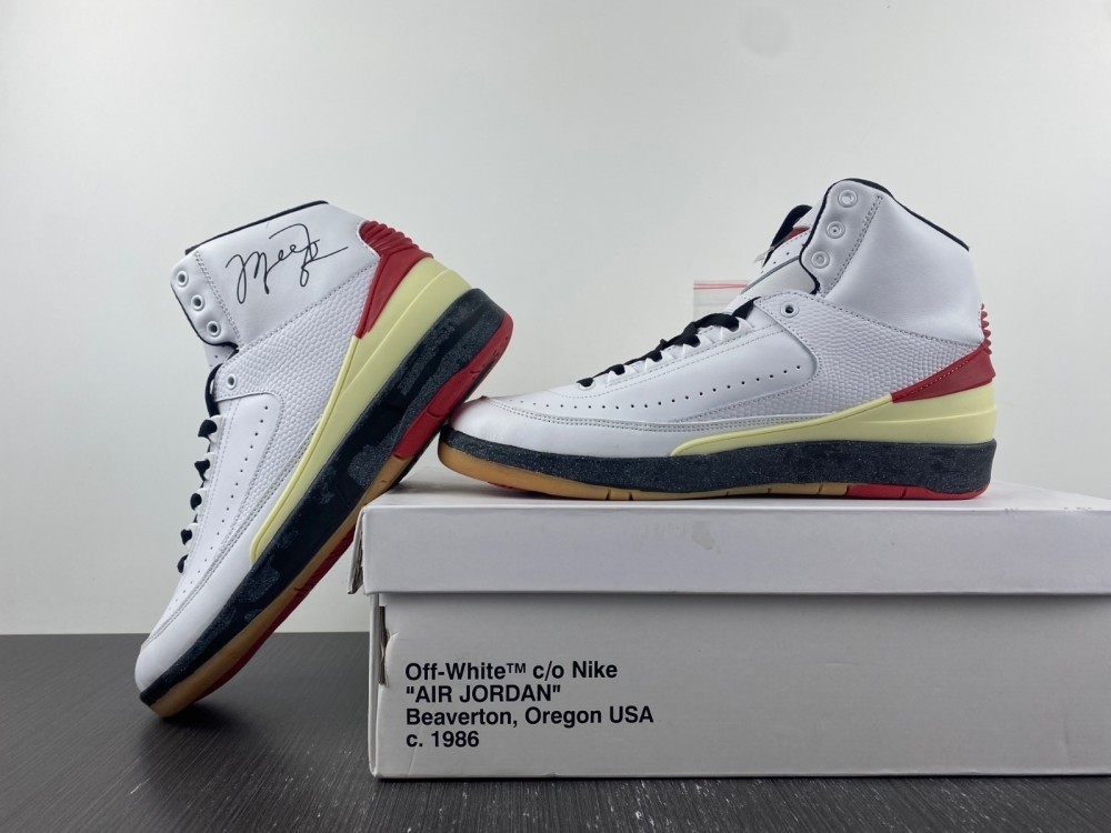 Off-White x Air Jordan 2 Low SP Cream DJ4375-101