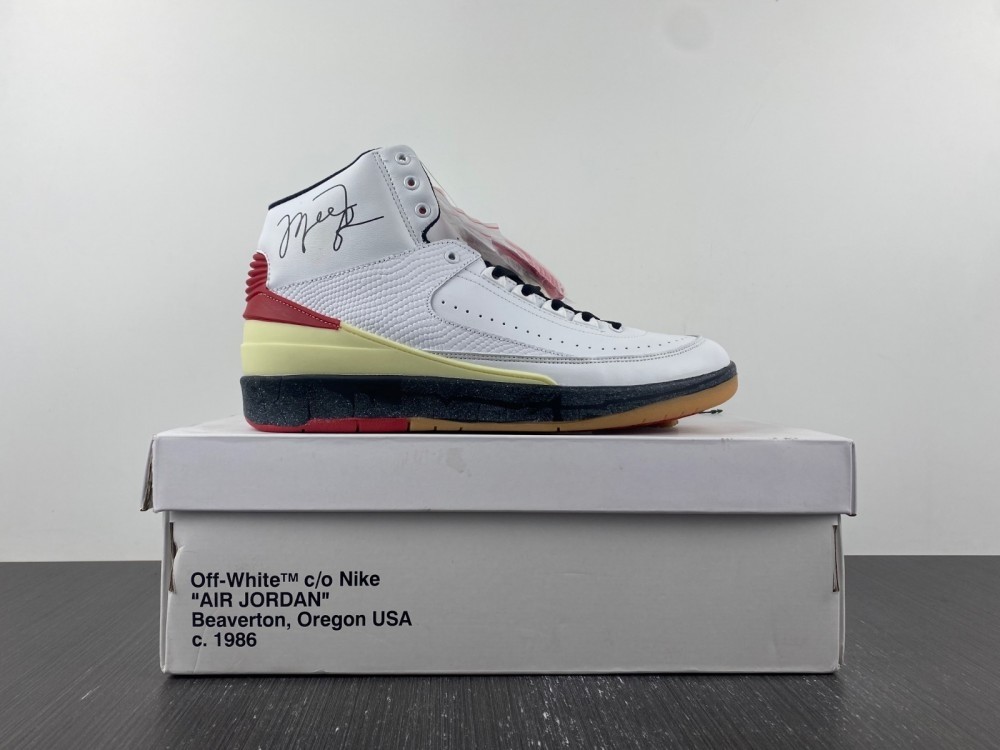 Off-White x Air Jordan 2 Low SP Cream DJ4375-101