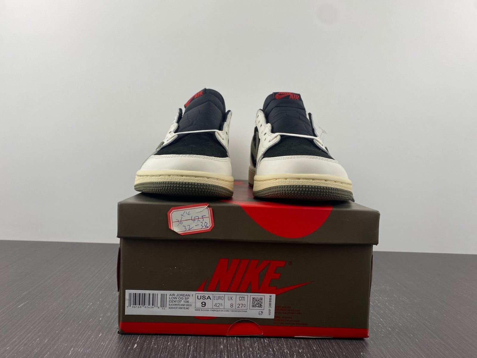 Travis Scott x Air Jordan 1 Low OG Olive DZ4137-106
