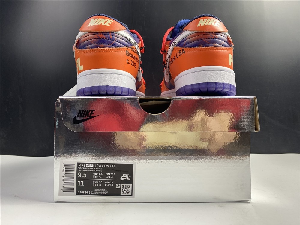 Nike DUNK LOW X OW X FL CT0856-801