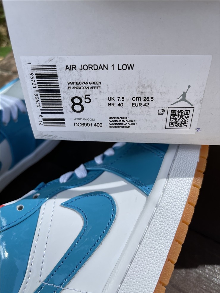 Air Jordan 1 Low Barcelona Print DC6991-400