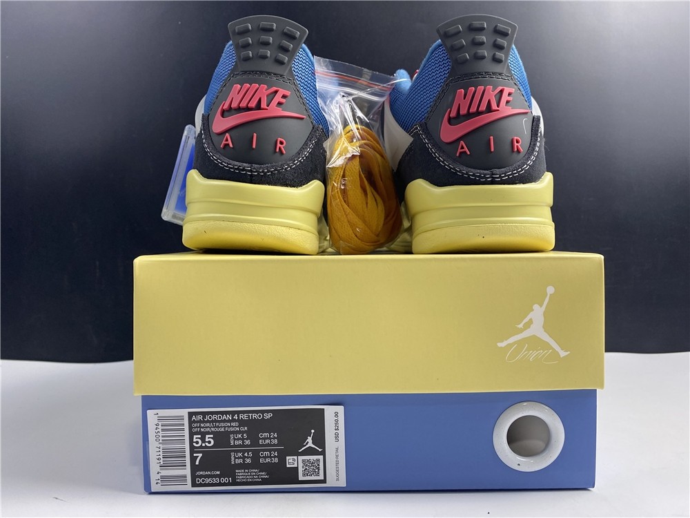 Air Jordan 4 Retro Union Off Noir - DC9533-001