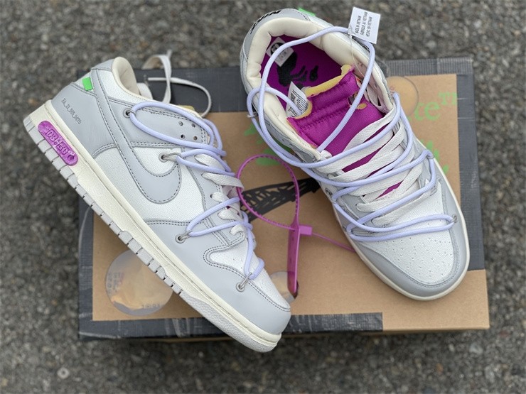 OFF-WHITE x Futura x Nike Dunk Low DM1602-118