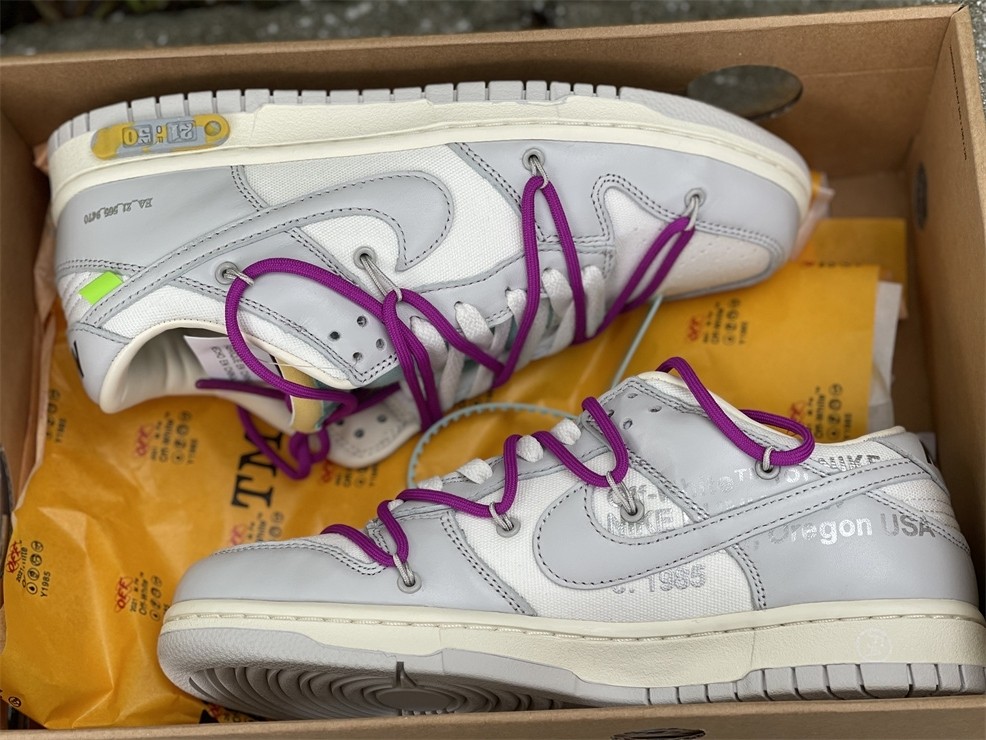 Off-White x Nike Dunk Low H DM1602-100
