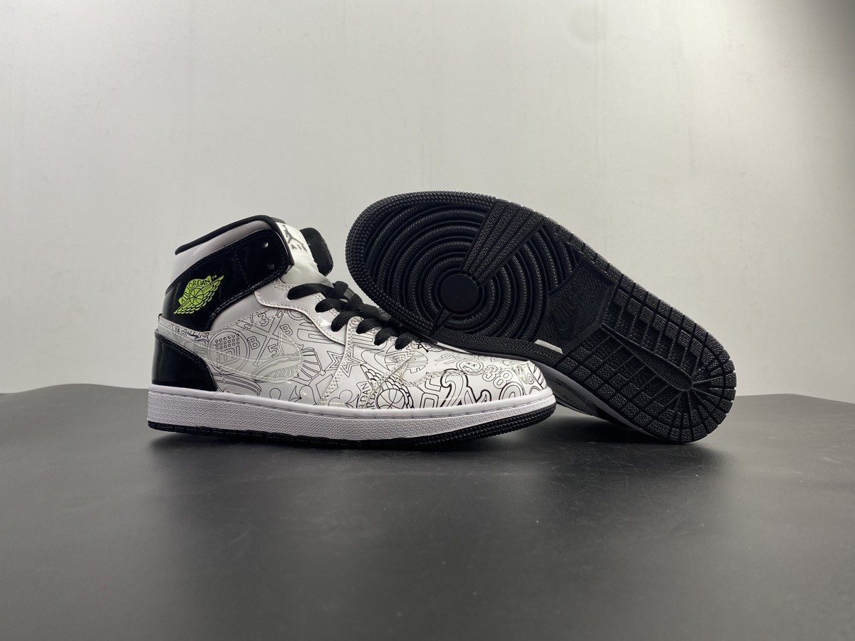Air Jordan 1 Mid GS DIY DC4099-100