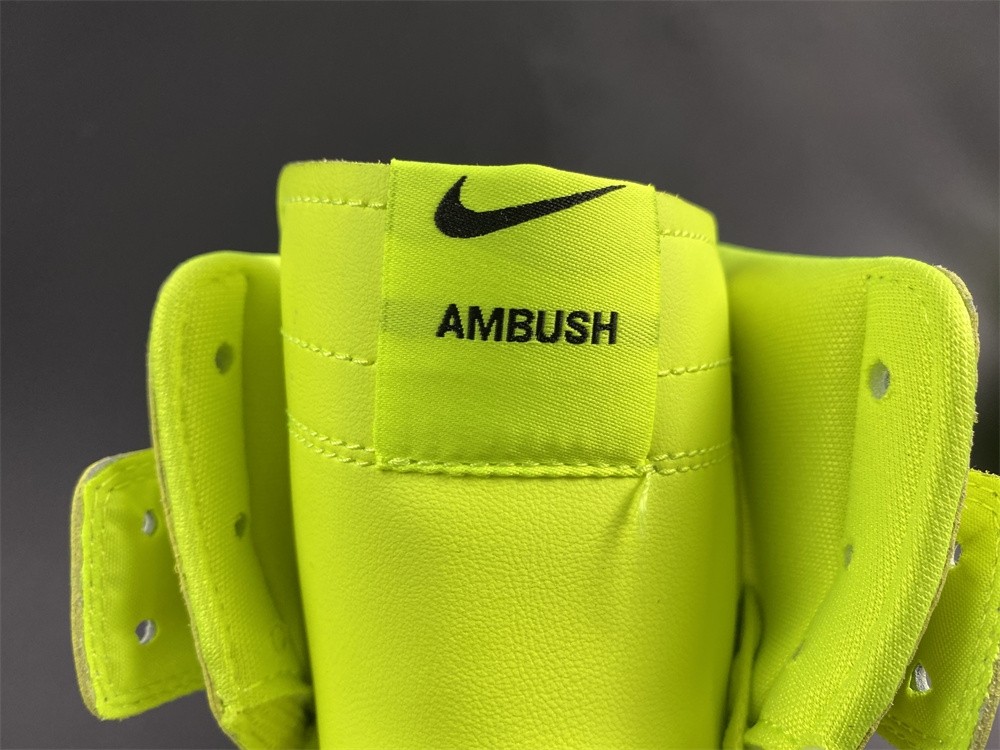 Nike Dunk High AMBUSH Flash Lime - CU7544-300