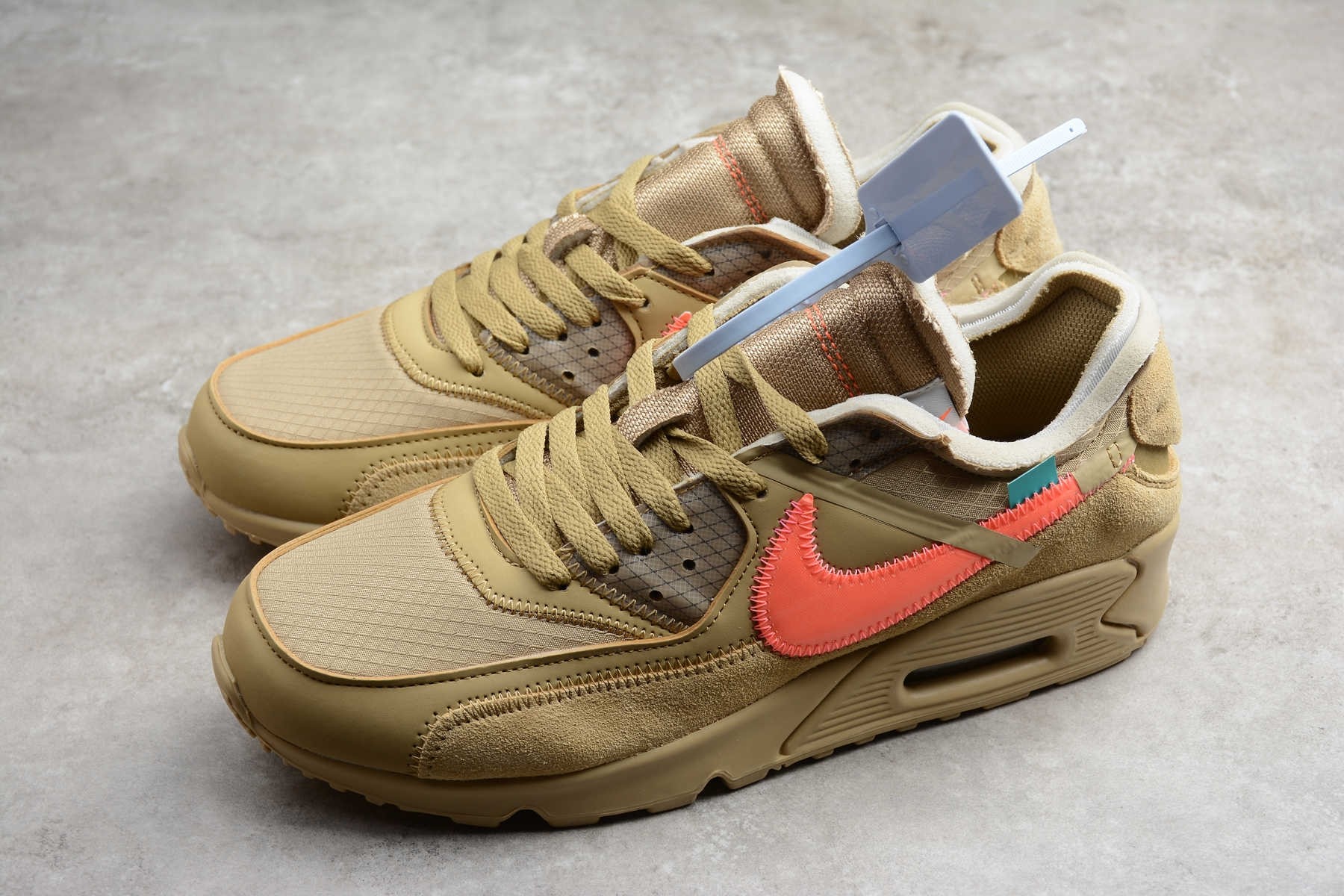 Off-White Nike Air Max 90 Desert Ore AA7293-200