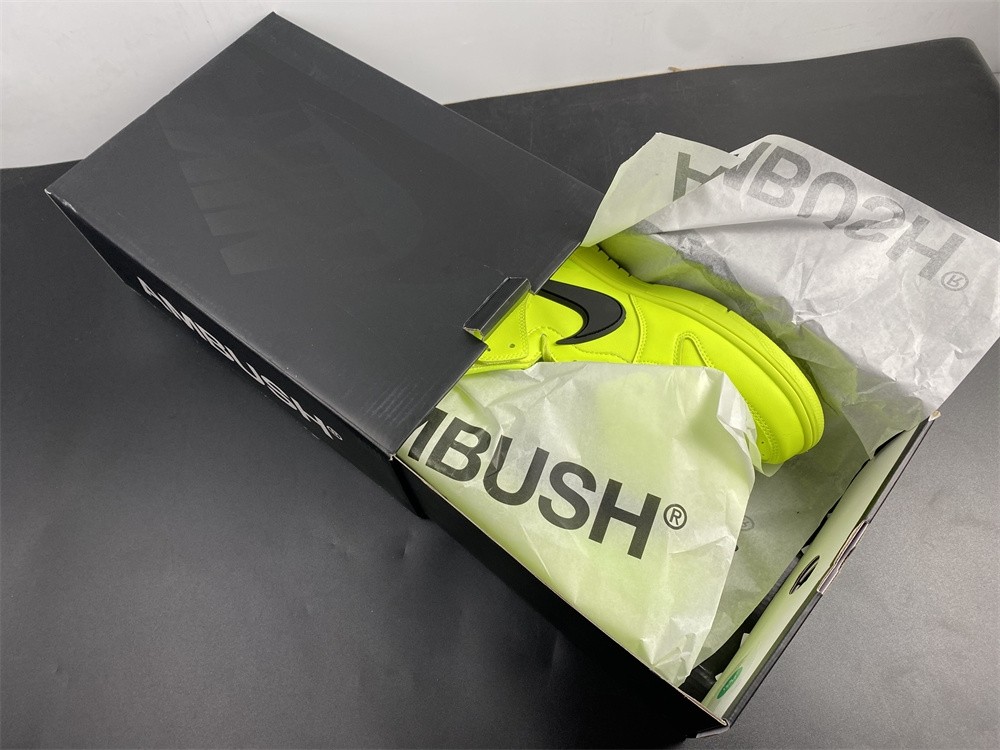Nike Dunk High AMBUSH Flash Lime - CU7544-300