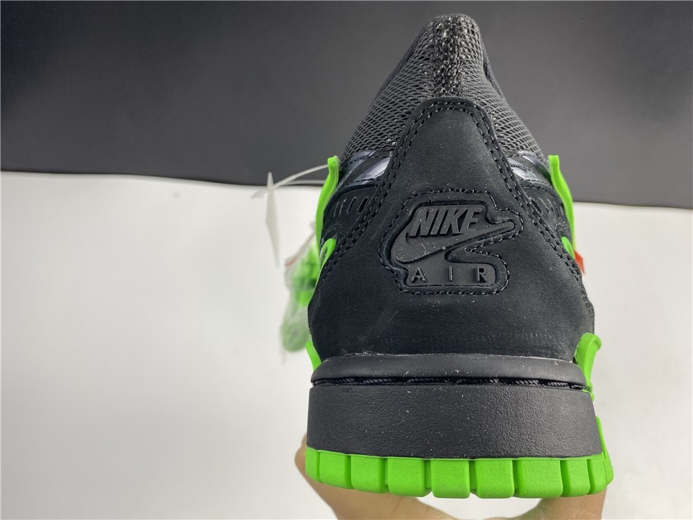 OFF-WHITE x Nike Air Rubber Dunk “Green Strike” CU6015-001