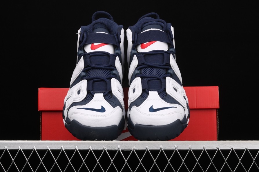 Nike Air More Uptempo “Olympic” White/Midnight Navy 414962-104