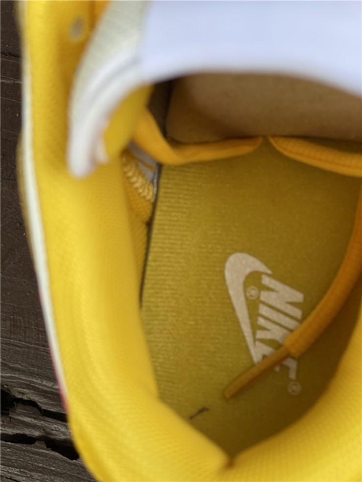 Nike Dunk Low "Samba" White/Yellow-Pink BQ6817-802