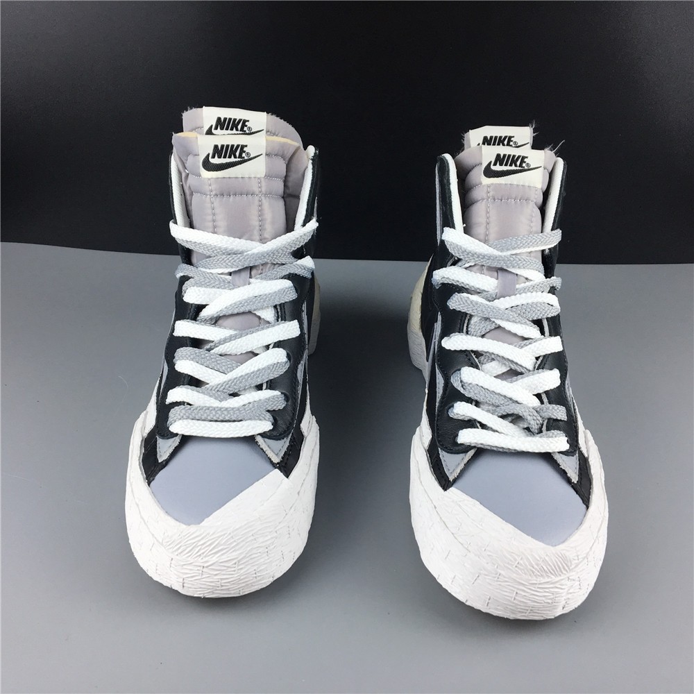 Sacai x Blazer Mid Black Grey BV0072-002