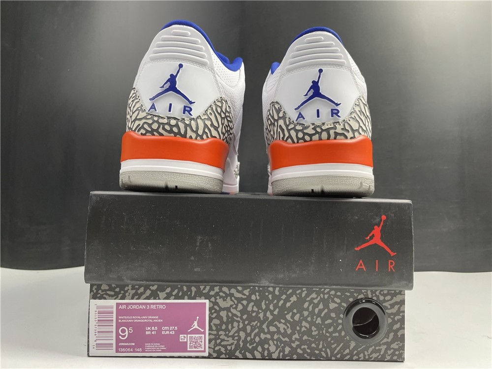 AIR JORDAN 3 RETRO KNICKS 136064-148