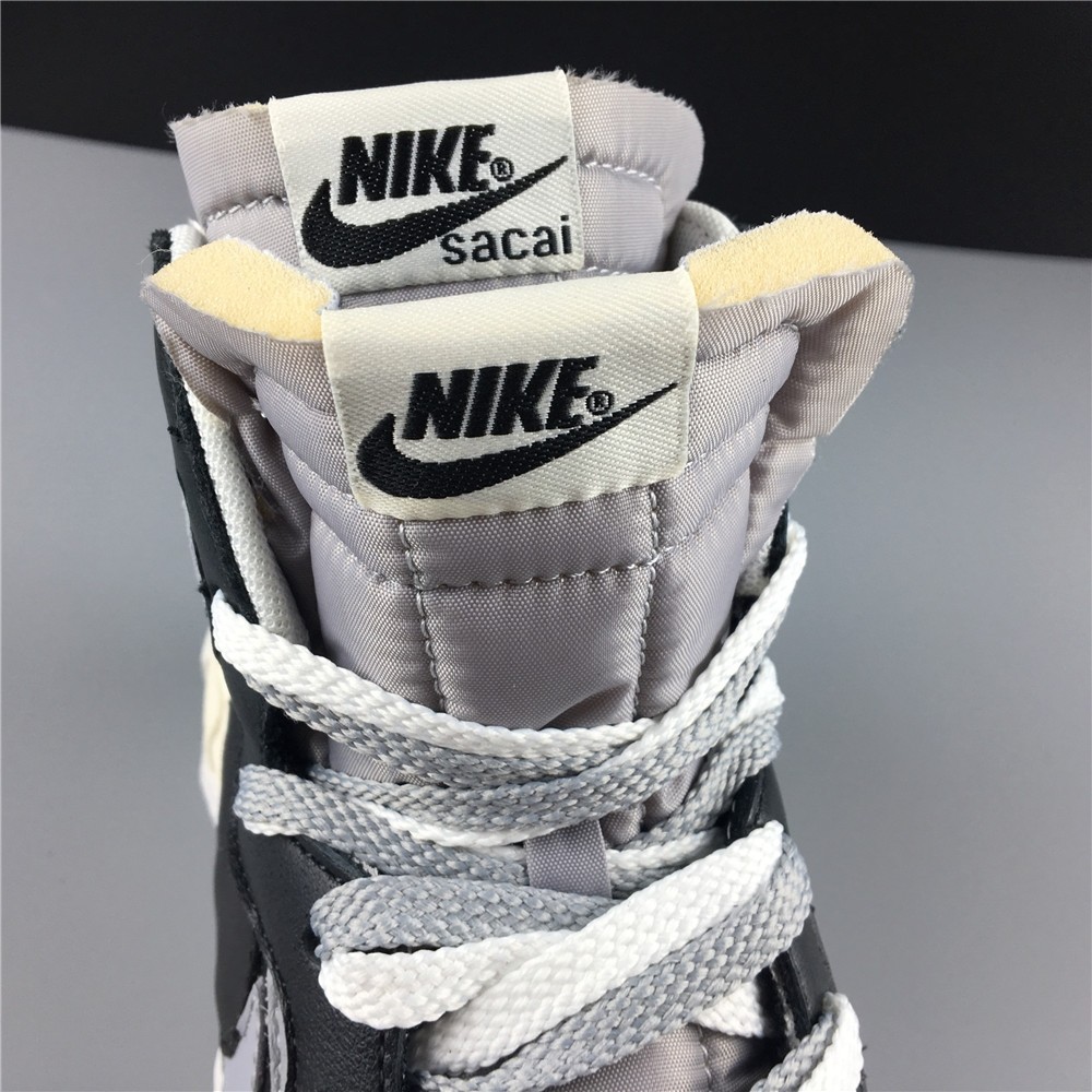 Sacai x Blazer Mid Black Grey BV0072-002