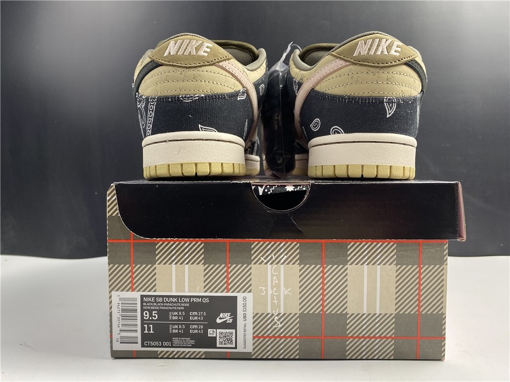 Travis Scott x Nike SB Dunk Low CT5053-001