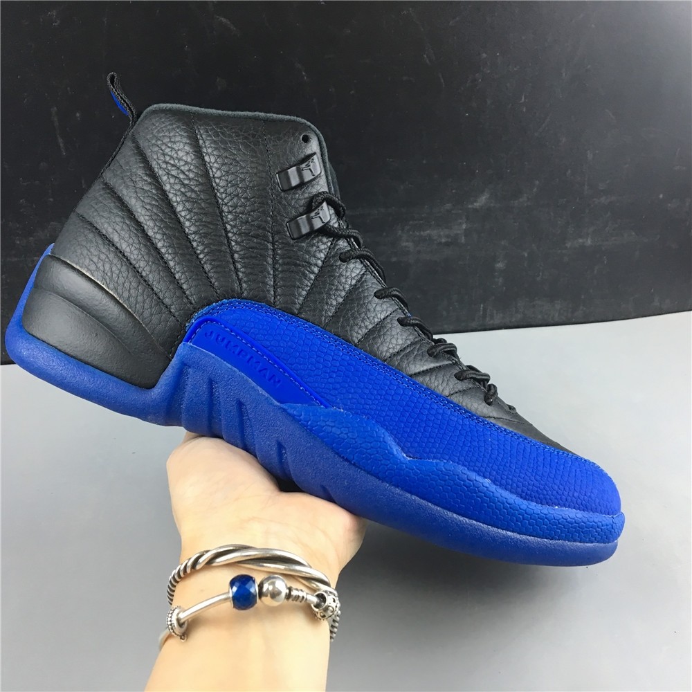 Air Jordan 12 Black Game Royal 130690-014