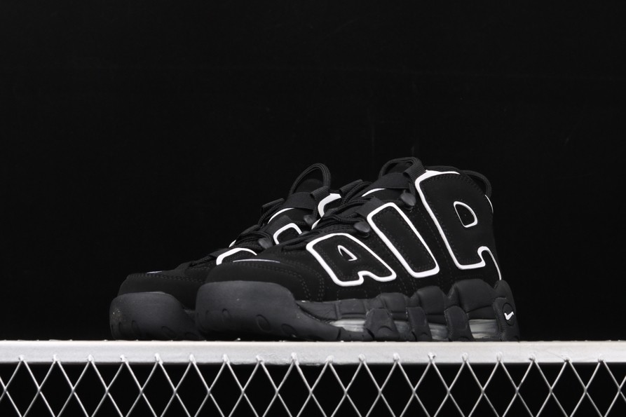 Nike Air More Uptempo Black White 414962-002