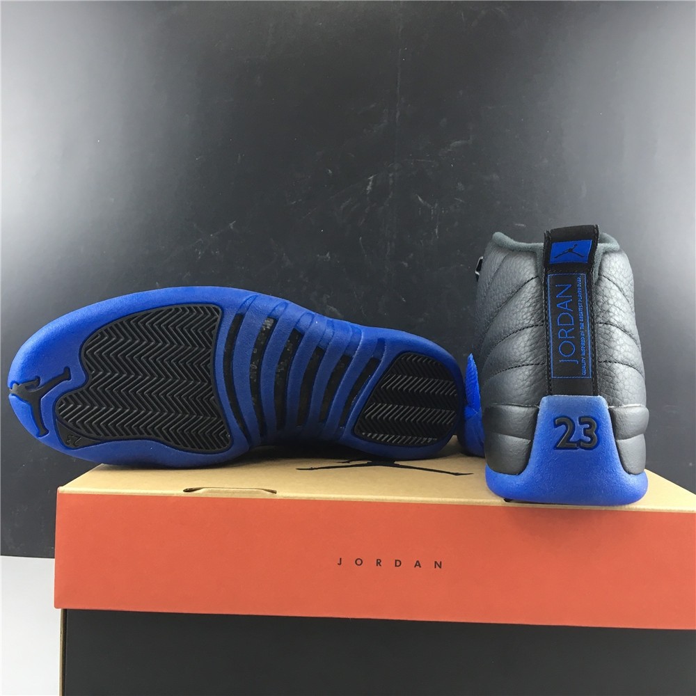 Air Jordan 12 Black Game Royal 130690-014