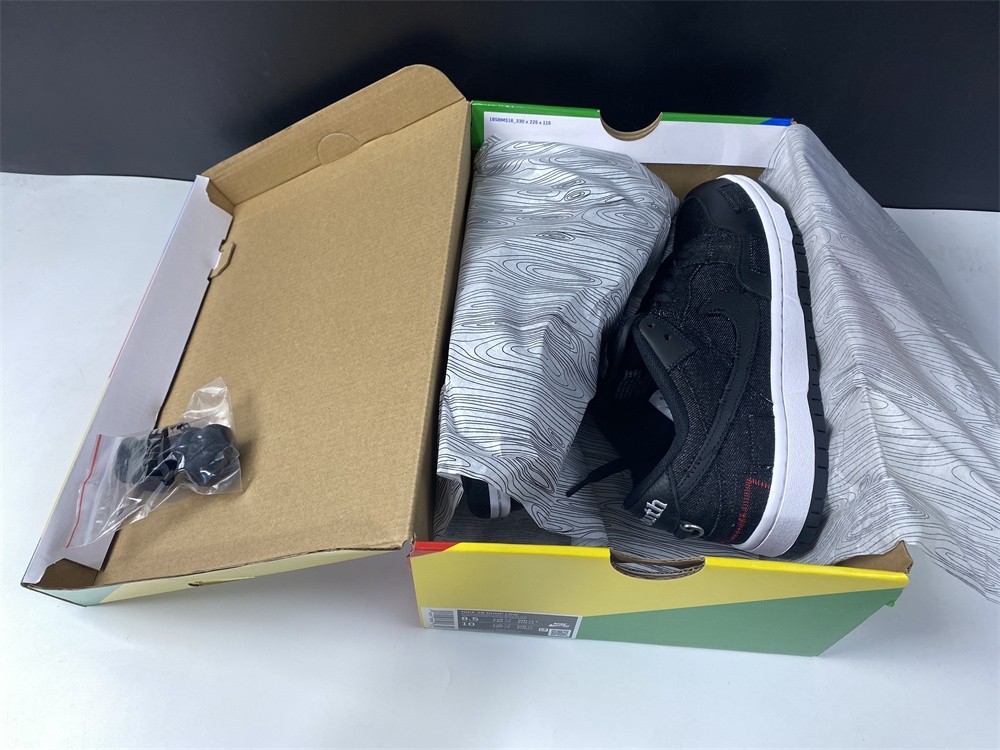 Wasted Youth x Nike Dunk SB Low “Black” DD8386-001