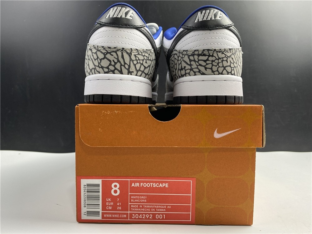 S*p*e × Nike SB Dunk Low “White Cement " 304292-001