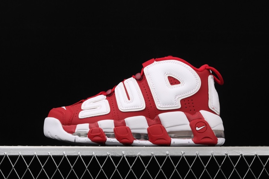 S*p*e x Nike Air More Uptempo Varsity Red/White 902290-600