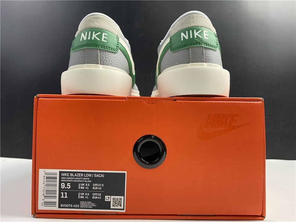 Sacai x Nike Blazer Low BV0076-403