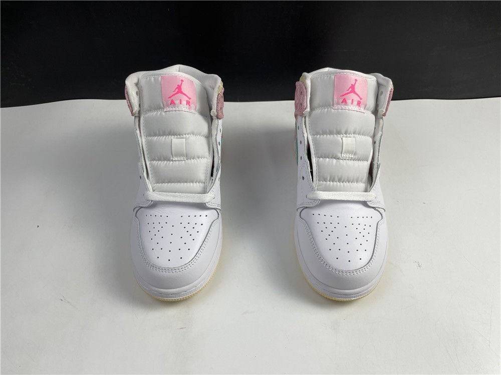 Air Jordan 1 Mid Paint Drip (GS) DD1666-100