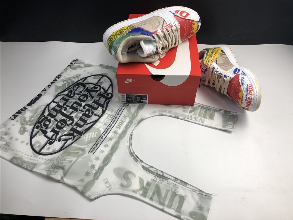 Nike Dunk Low SP "Thank You For Caring" DA6125-900