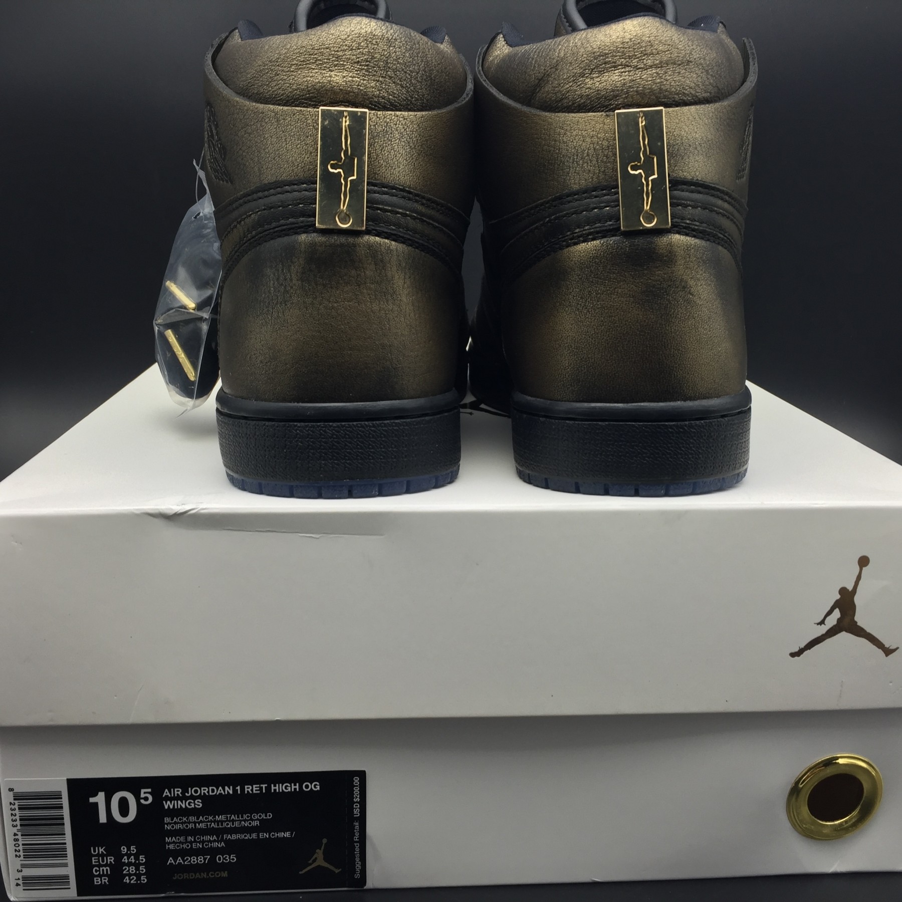 Air Jordan 1 Ret High OG Wings AA2887-035