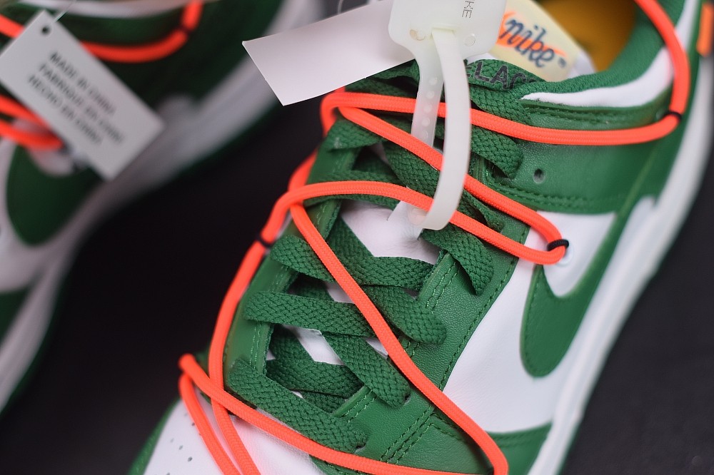 OFF-WHITE x Nike Dunk Low  green white CT0856-100