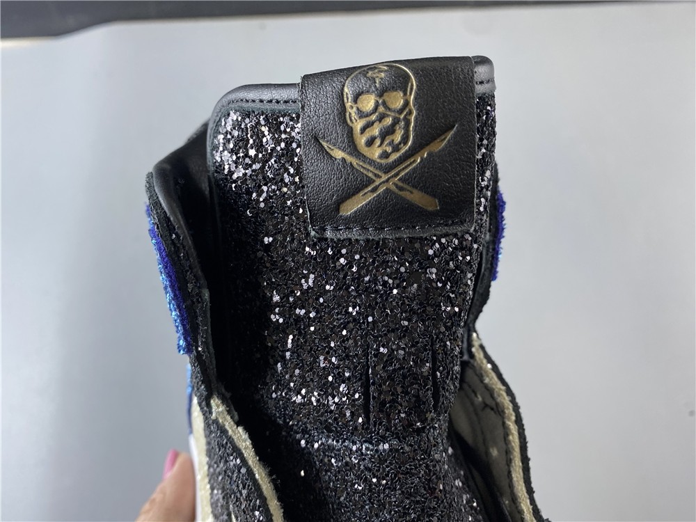 Fragment Design x Air Jordan 1 “Glitter” Shoes For Sale CK5566-400