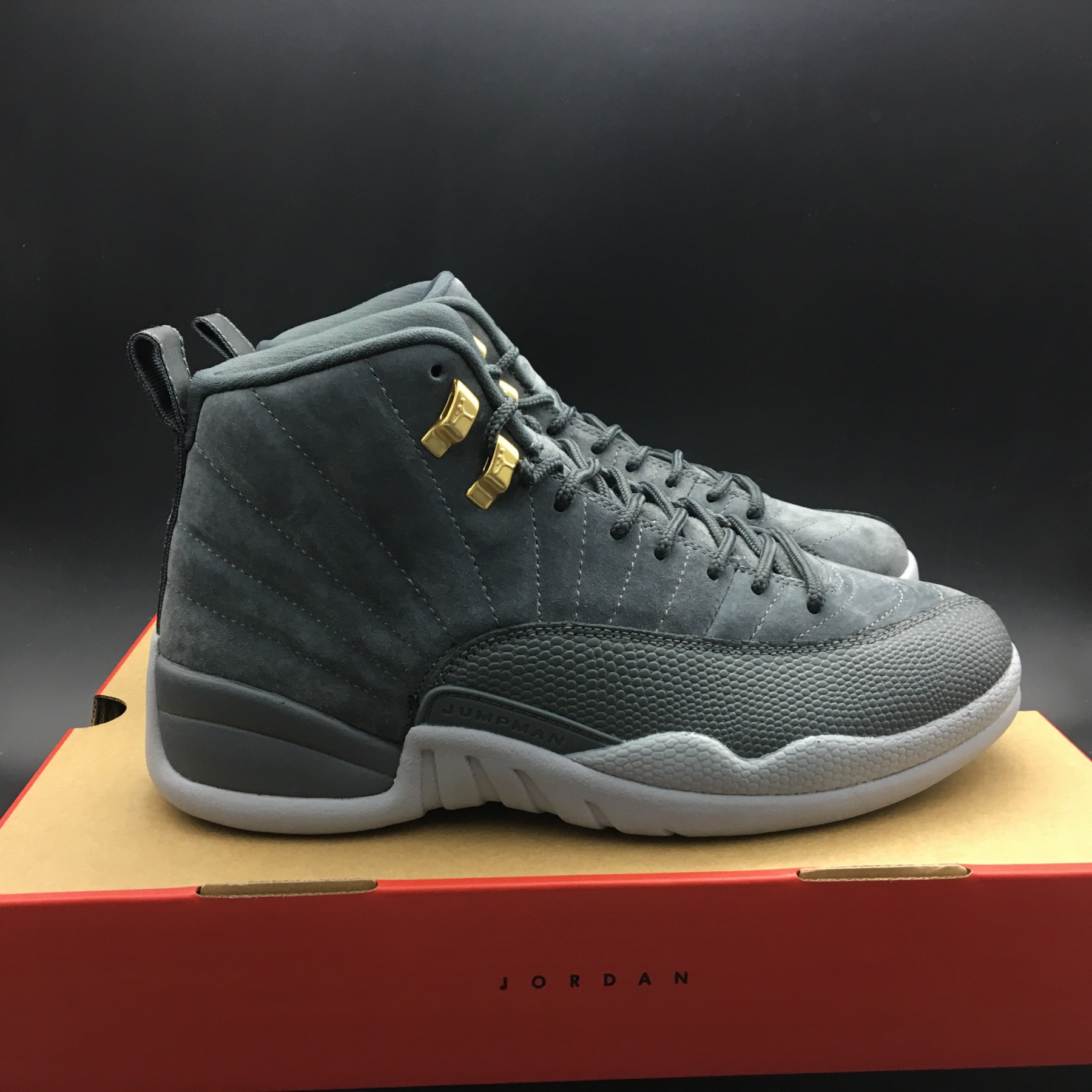 AIR JORDAN 12 RETRO "DARK GREY" 130690-005