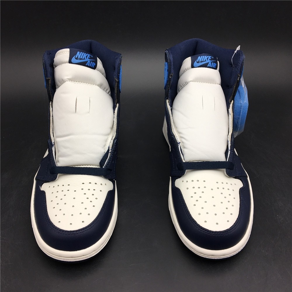 Air Jordan 1 Obsidian University Blue 555088-140