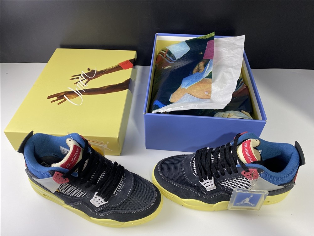 Air Jordan 4 Retro Union Off Noir - DC9533-001