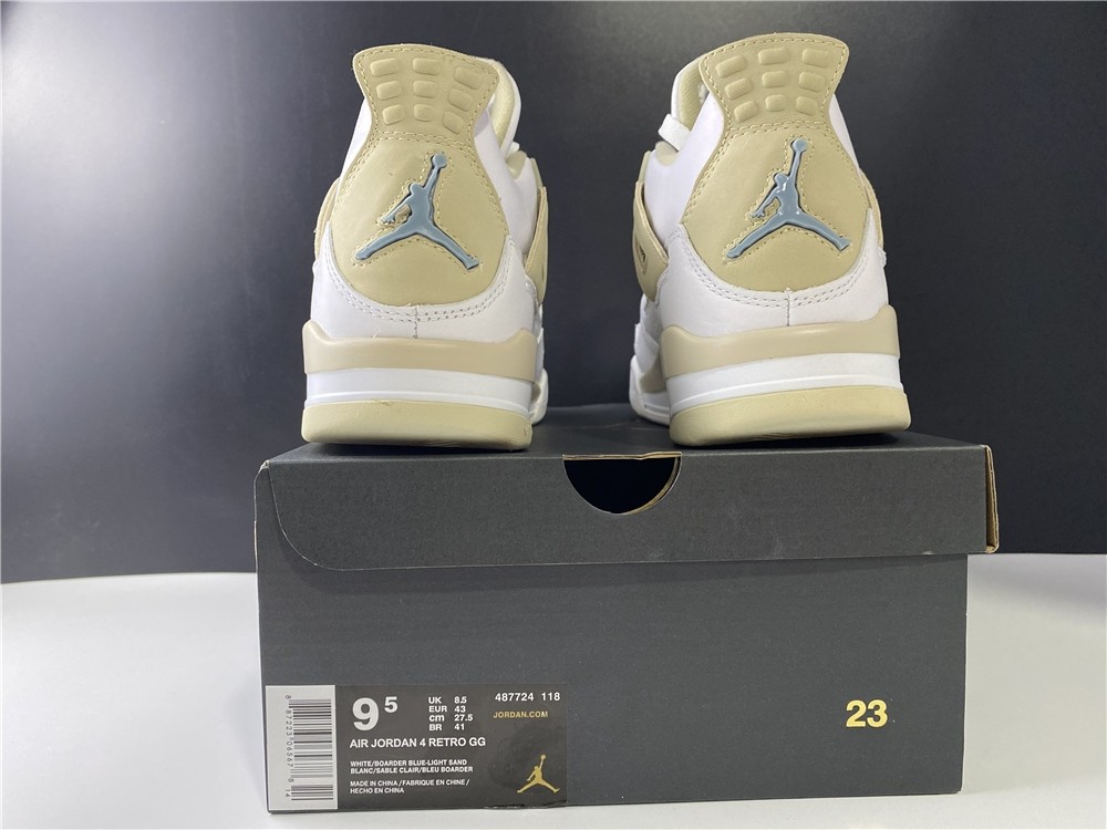 Air Jordan 4 GS Linen AJ4 487724-118