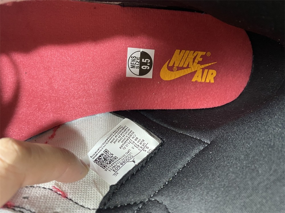 Air Jordan 1 High OG“Light Fusion Red” 555088-603