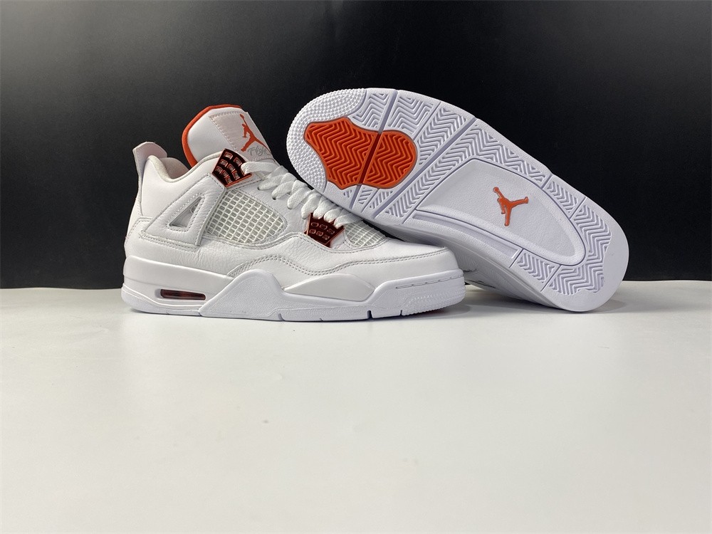Air Jordan 4 Retro “Pure Money” Orange Metallic CT8527-118