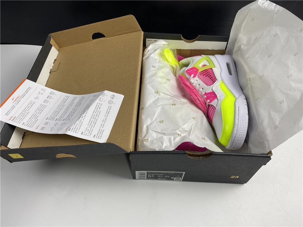 Air Jordan 4 GS “Lemon Venom” CV7808-100