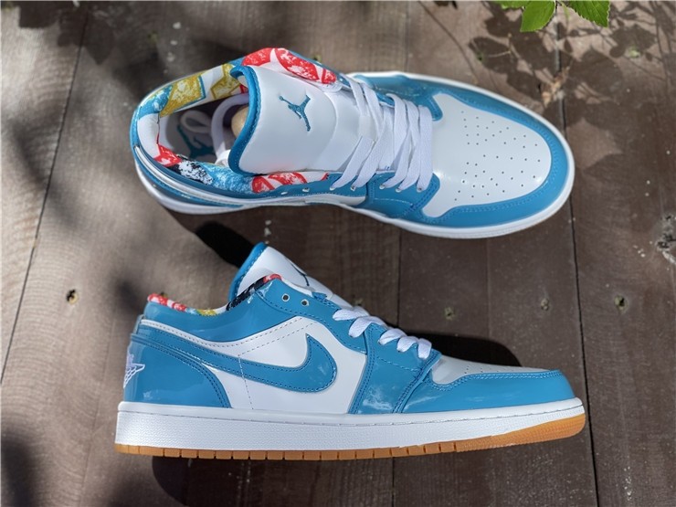 Air Jordan 1 Low Barcelona Print DC6991-400