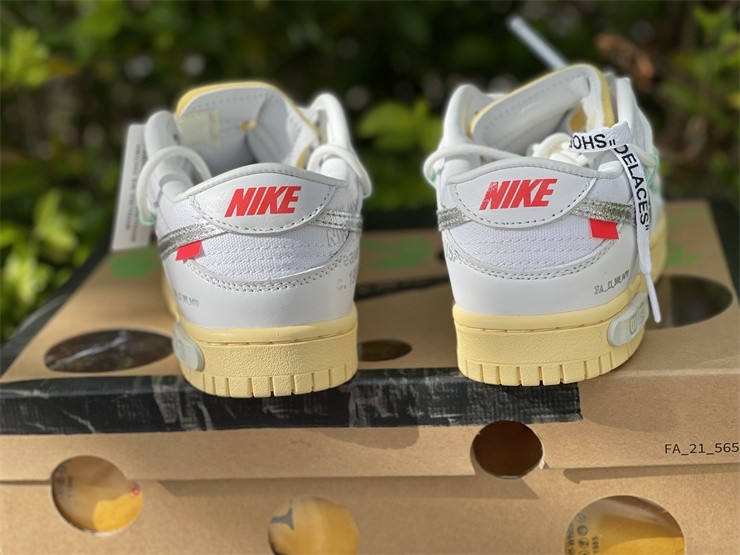 OFF-WHITE x Futura x Nike Dunk Low DM1602-127