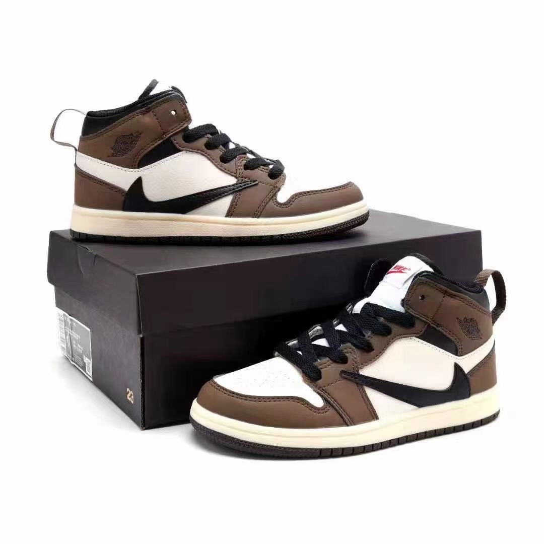 Kids TRAVIS SCOTT AIR JORDAN 1 CD4487-100