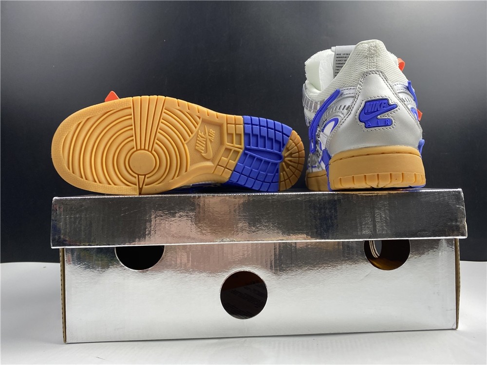 OFF-WHITE x Nike Air Rubber Dunk “University Blue” CU6015-100