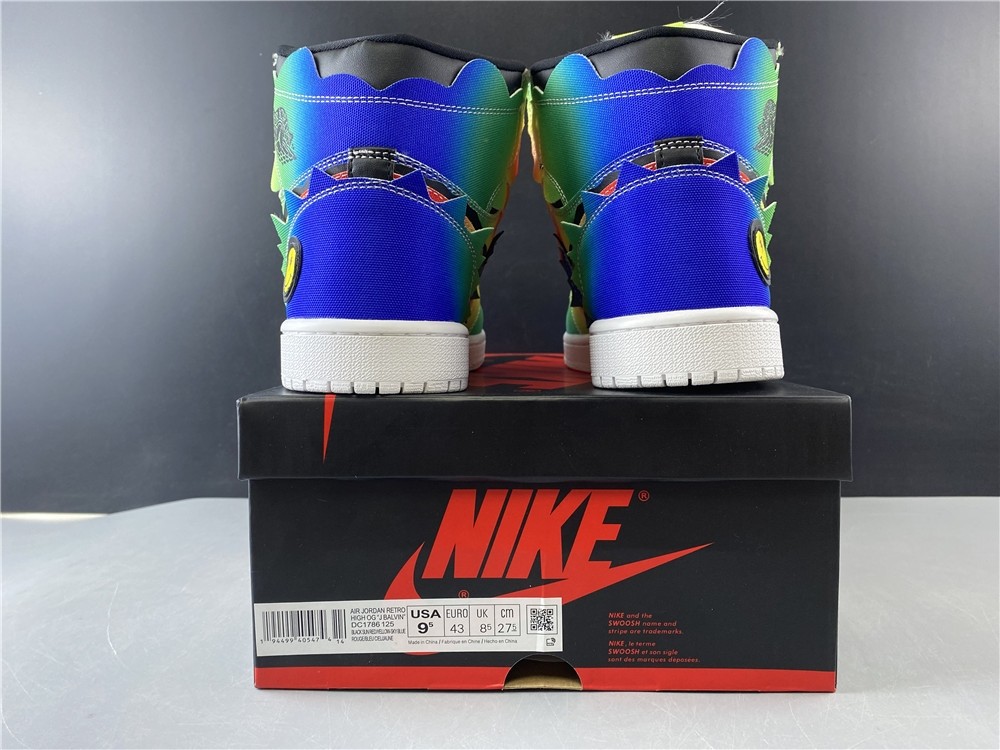 Air Jordan 1 Retro High OG "J Balvin" Multi-color DC1786-125