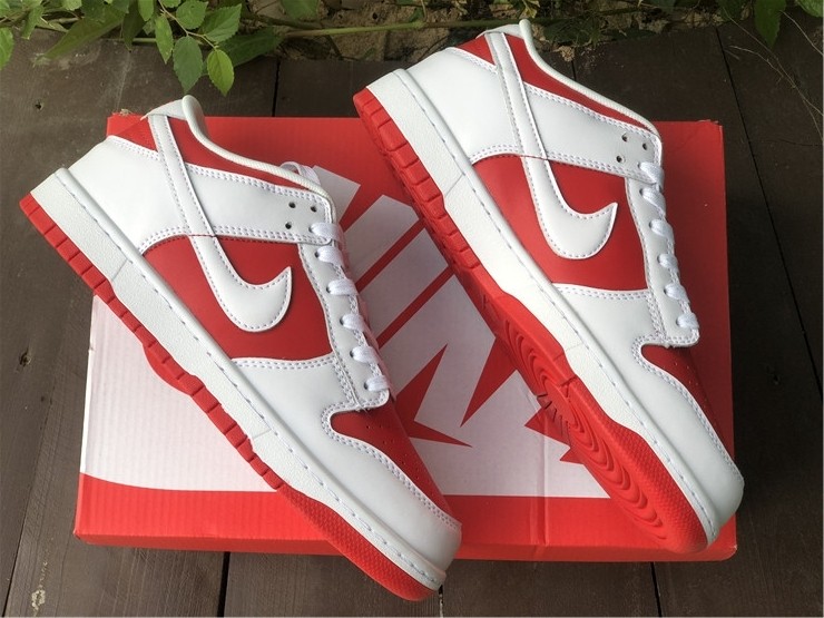 Nike Dunk Low White University Red DD1391-600